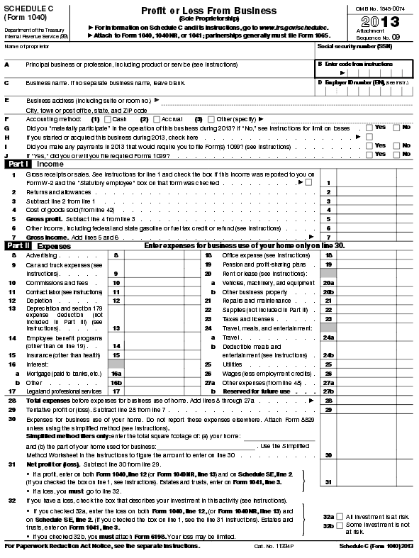 for contractors tax return form 2013 instructions file ez 1099a c or schedule form acquisition